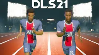 Neymar vs Mbappe | Speed Test| Dream League Soccer 21