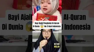 3 Bayi penghafal Al-Quran di dunia ‼️😱 