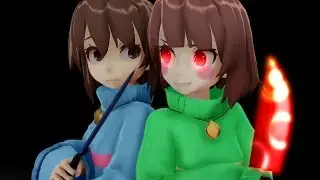 [MMD X UNDERTALE] Stronger Than You Frisk Ver.