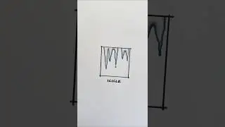 how to draw ice | quick marker tutorial 