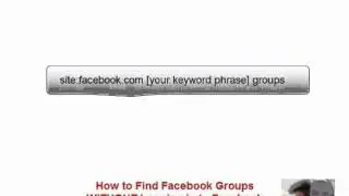 How to Find a Facebook Group WITHOUT Logging in to Facebook