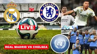 Real Madrid vs Chelsea 2--1 Live Pre-Season Friendly Football Match Score Highlights FC Vivo 2024