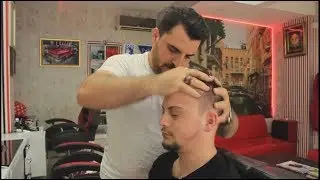 ASMR Turkish Barber Face,Head and Upper Body Massage 125 (26 Mins) 💆‍♂️👍💈💈