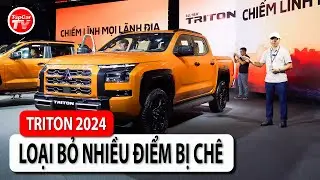 Đánh giá nhanh Mitsubishi Triton 2024 - Loại bỏ nhiều điểm bị chê ở thế hệ cũ | TIPCAR TV