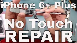 iPhone 6+ Plus Touch Disease FIX Unresponsive Screen Defect Jumper Gray Bar Ghosting Repair 343S0694