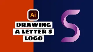 Crafting an Elegant Letter S Logo in Illustrator | Creative S Logo Design