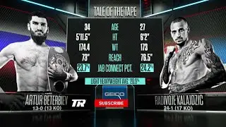 Artur Beterbiev vs Radivoje Kalajdzic full fight Highlights Артур Бетербиев vs Радивое Калайджичем