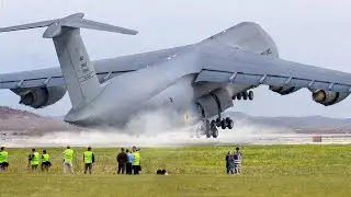 Insane Process of Taking Off US Largest 420 Ton Plane Ever Made