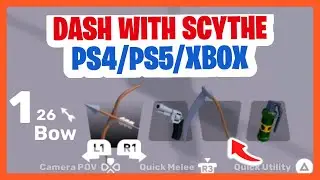 How to Dash With Scythe in Rivals Roblox CONSOLE (PS4/PS5/XBOX)? Rivals Roblox PS5 PS4 XBOX Guide