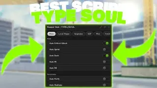 The *BEST* Type Soul Script 🔪 | Autofarm, Kill Aura, Auto Parry, & MUCH More!