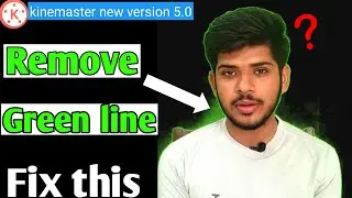 How To Remove Green Screen border Kinemaster , green border problem Green Edges One Click Fix