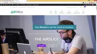 Airslice Theme - Video Tutorial - Change sticky menu color