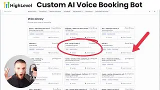 BRAND NEW: GoHighLevel AI Voice Booking Bot 🤖