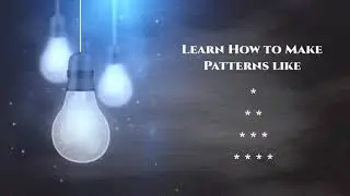 LEARN TRICKS TO MAKE STAR PATTERNS IN C PROGRAMMING