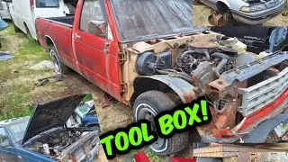 Junkyard Finds A Toolbox for $25 bucks an S10 Parts!