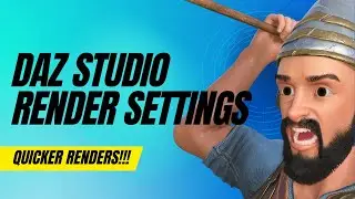 Optimize Daz 3D Render Settings: Speed Up Early Draft Renders 