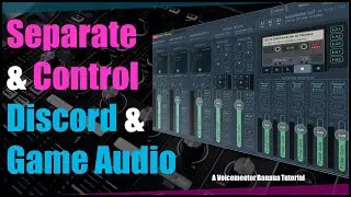 Voicemeeter Banana Tutorial: Separate Discord & Music | Master Audio Control Podcasts LiveStreams