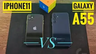 Samsung Galaxy A55 VS iPhone 11 | Care MERITĂ BANII TĂI?