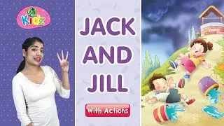 Jack and Jill | English Rhyme | Favourite English Kids Song | Animated Poem For Kids | Anikidz