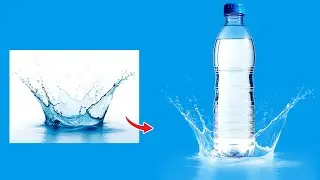 How Make Water Transparent in adobe Photoshop