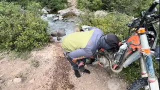 FIELD HACK - River Eats a KTM 500 EXC-F, How To Get It Running Again