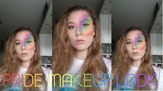 Makeup: Pride makeup look🏳️‍🌈