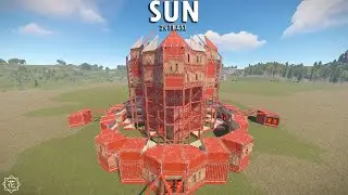 SUN | 2X1 with MINI CHINAWALL RUST BASE