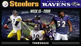 Epic Rivalry with EVERYTHING on the Line! (Steelers vs. Ravens 2008, Week 15)