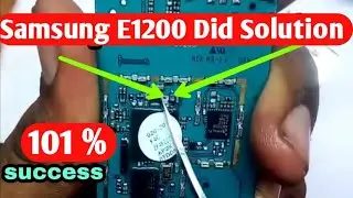 Fixing Samsung E1200Y Dead Phone - 2024