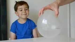 Noisy Coin in a Balloon Kids Experiment