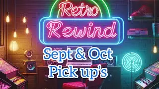 Games Room Pick Up’s For September & October 2024 #pickups #retrogaming #dvds