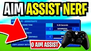 WHY Aim Assist GOT NERFED! (Huge Aim Assist Nerf in Fortnite Season 8!)