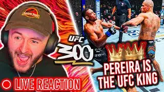 IS POATAN the UFC GOAT? | PEREIRA vs HILL Live REACTION