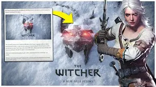 THE WITCHER 4 OFFICIALLY ANNOUNCED! New Saga Begins?! - The Witcher 4