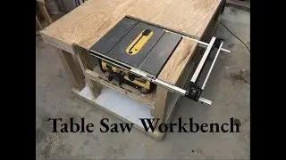 How to build a table saw workbench - Full Project