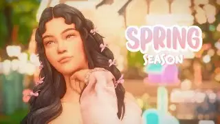 🌸 🌷Creating the Seasons as Sims: Spring Season Sim - Blooming with Life! 🌼🌿