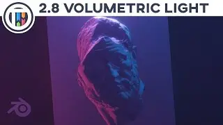 Blender 2.8 Eevee Tutorial - Creating Cool Ambient Scenes with Volumetric Lighting