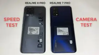 REALME 8 PRO (6/128) VS REALME 7 PRO (8/128) SPEED AND CAMERA TEST