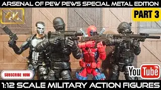 Arsenal of Pew Pews 3D Printed Glock, Honey Badger AK Bullpup, AR15 Suppressed #arsenalofpewpews