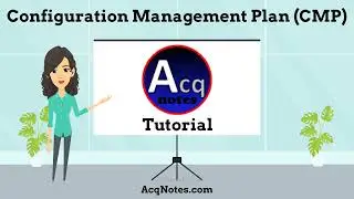 Configuration Management Plan (CM) Tutorial