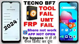 Tecno Spark Go 2023 FRP Bypass Android 12 Update | Tecno (BF7) Google Account Bypass Without Pc |