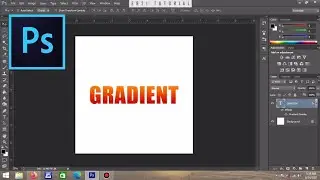 KEREN! CARA MEMBUAT TEXT GRADASI DI PHOTOSHOP