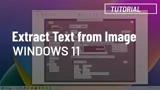 Windows 11: Extract text from image using Snipping Tool