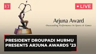 President Droupadi Murmu presents Arjuna Awards 2023 at Rashtrapati Bhavan | Live