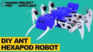 DIY Ant Hexapod Robot