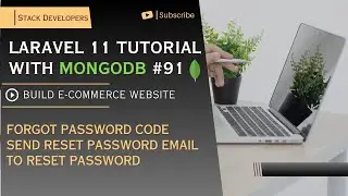 MongoDB Laravel Tutorial #91 | Forgot Password Code | Send Reset Password Email to Reset Password