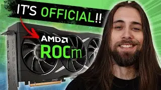 AMD ROCm is COMING and you can now run CUDA on your AMD GPU!