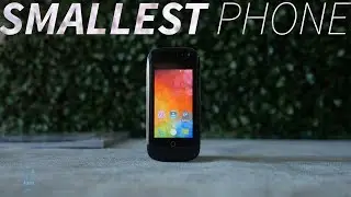 World's Smallest Smartphone Hands-on!