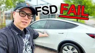 Tesla FSD almost WRECKED my Model Y