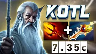 KOTL Mid Lane 40Kills with Divine Rapier + Dagon5 Dota 2